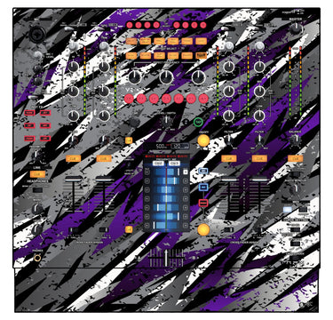Pioneer DJ DJM 2000 Skin Sparkasm Purple